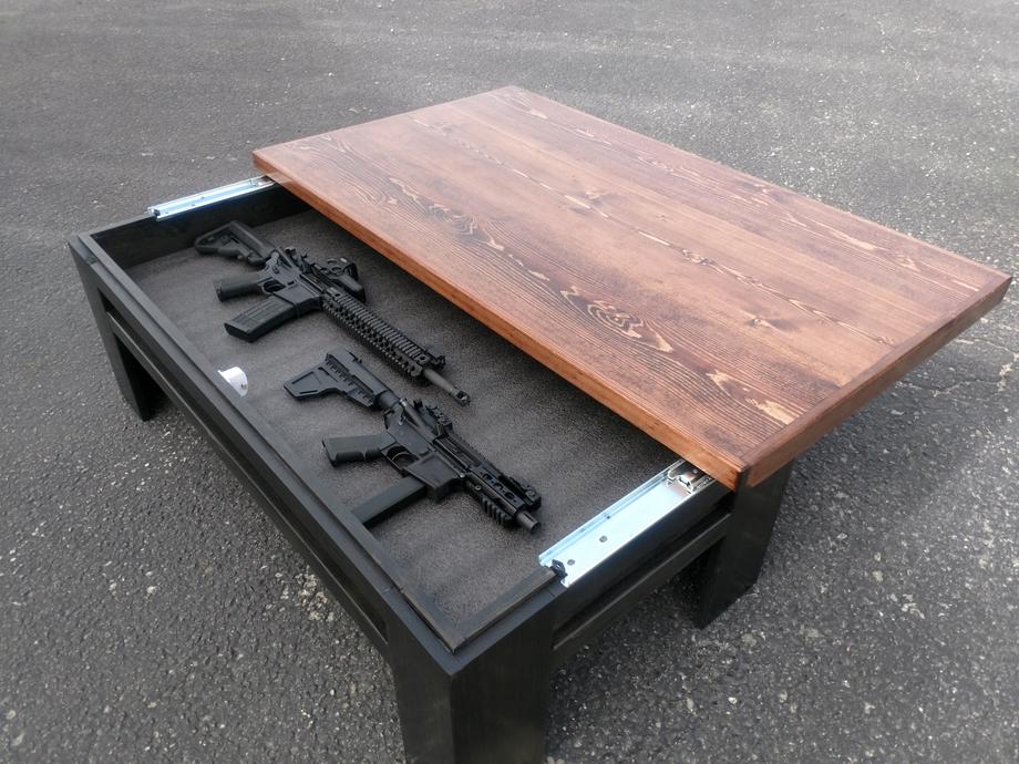 kitchen table gun safe